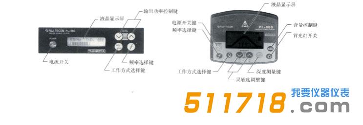 日本富士PL-960管線探測儀儀器面板.jpg